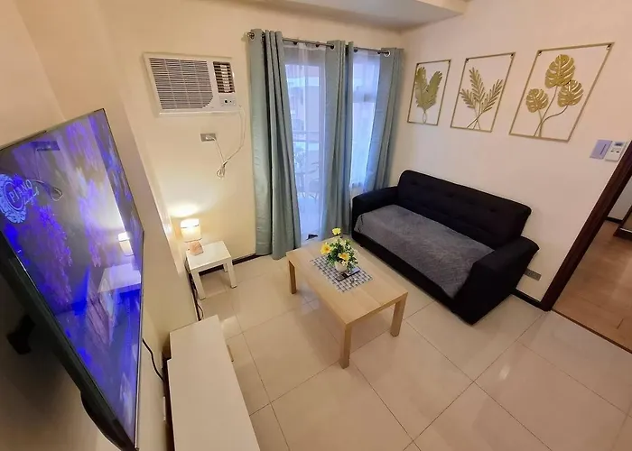 Ample 1Br Balcony -40Sqm -4Pax -Pet -Parking -Moa,Picc,Wtc,Airport شقة *