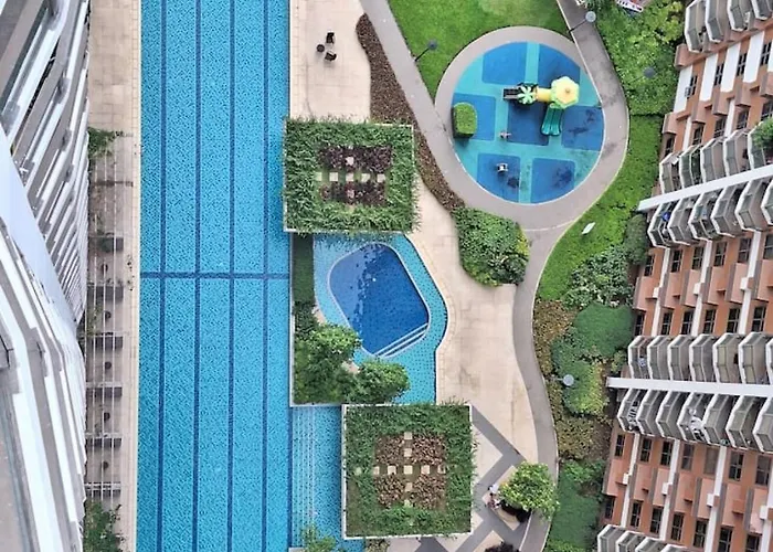 Ample 1Br Balcony -40Sqm -4Pax -Pet -Parking -Moa,Picc,Wtc,Airport * مانيلا