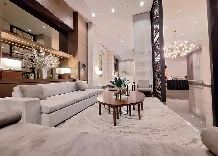 شقة Ample 1Br Balcony -40Sqm -4Pax -Pet -Parking -Moa,Picc,Wtc,Airport *